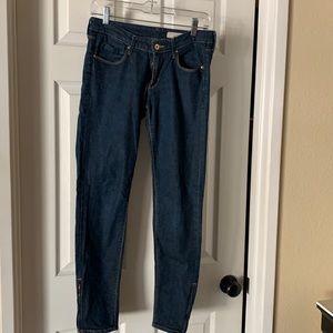 H&M Ankle-Zip Jeans